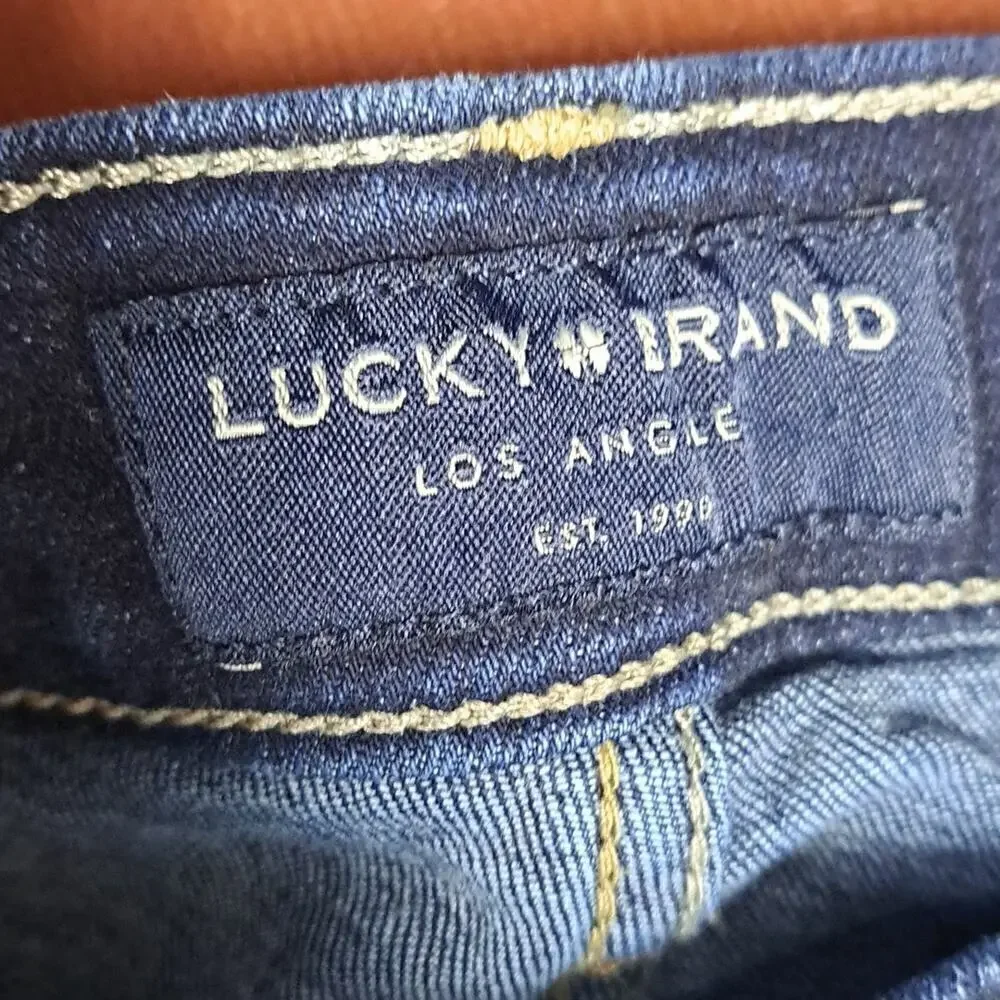 Lucky Brand High Rise Stevie flare Stretch Denim Jean's. 12/31 - Picture 4 of 6